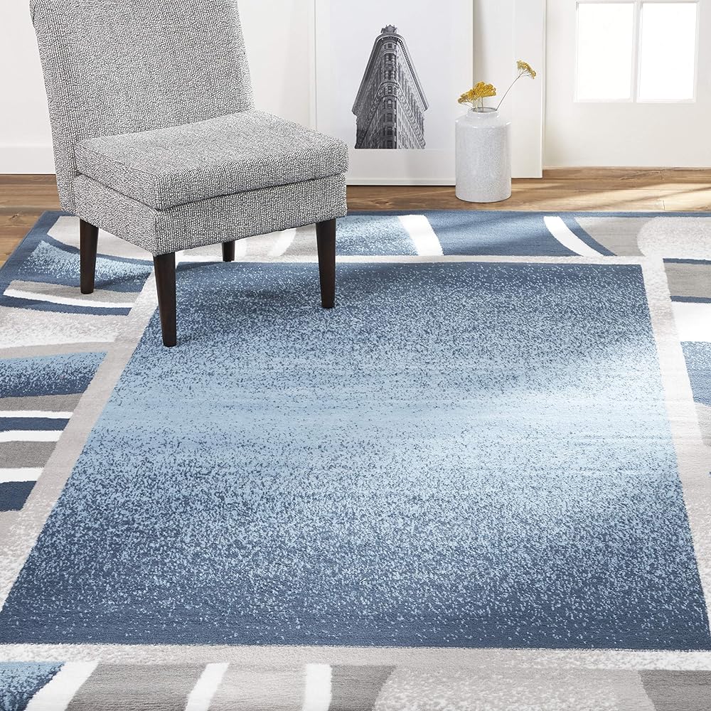 I received this area rug very quickly and without any package damage.  The print is nice and colors are too.  There is no odor to the rug and it laid out nicely.  It does require a nonslip piece underneath the rug.  The size is just right and it looks great in the bedroom.  I would recommend this rug.