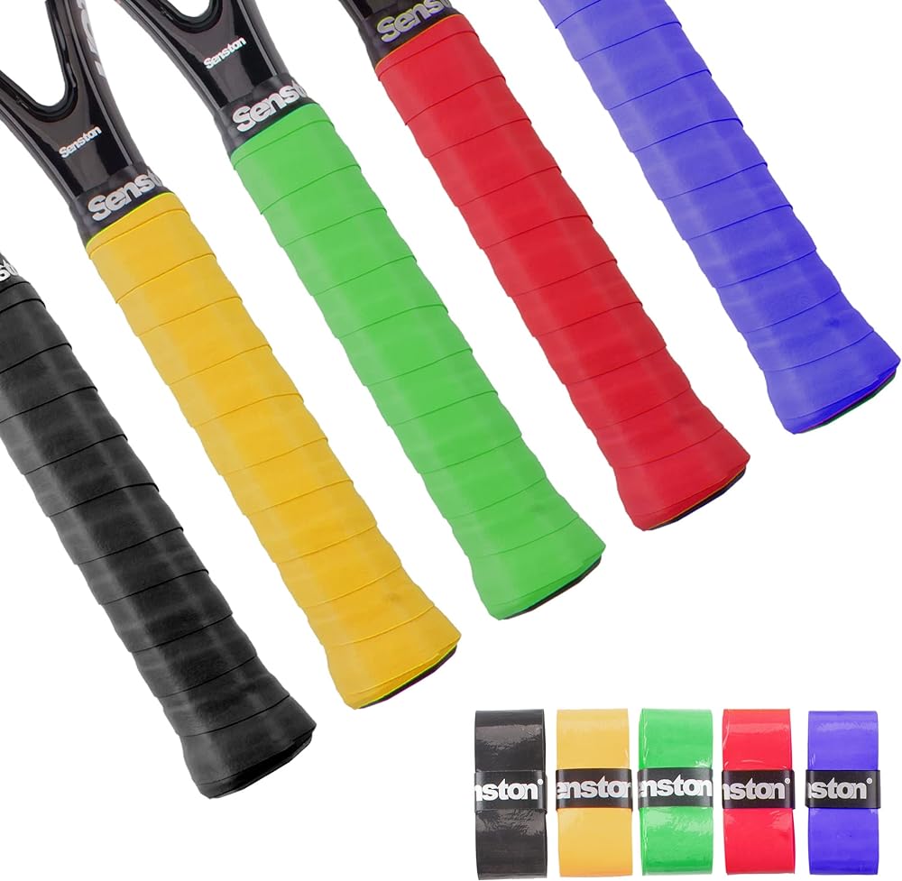 Senston New Racket Grip Anti Slip Perforated Super Absorbent Tennis Overgrip Badminton Overgrip Pickleball Overgrip