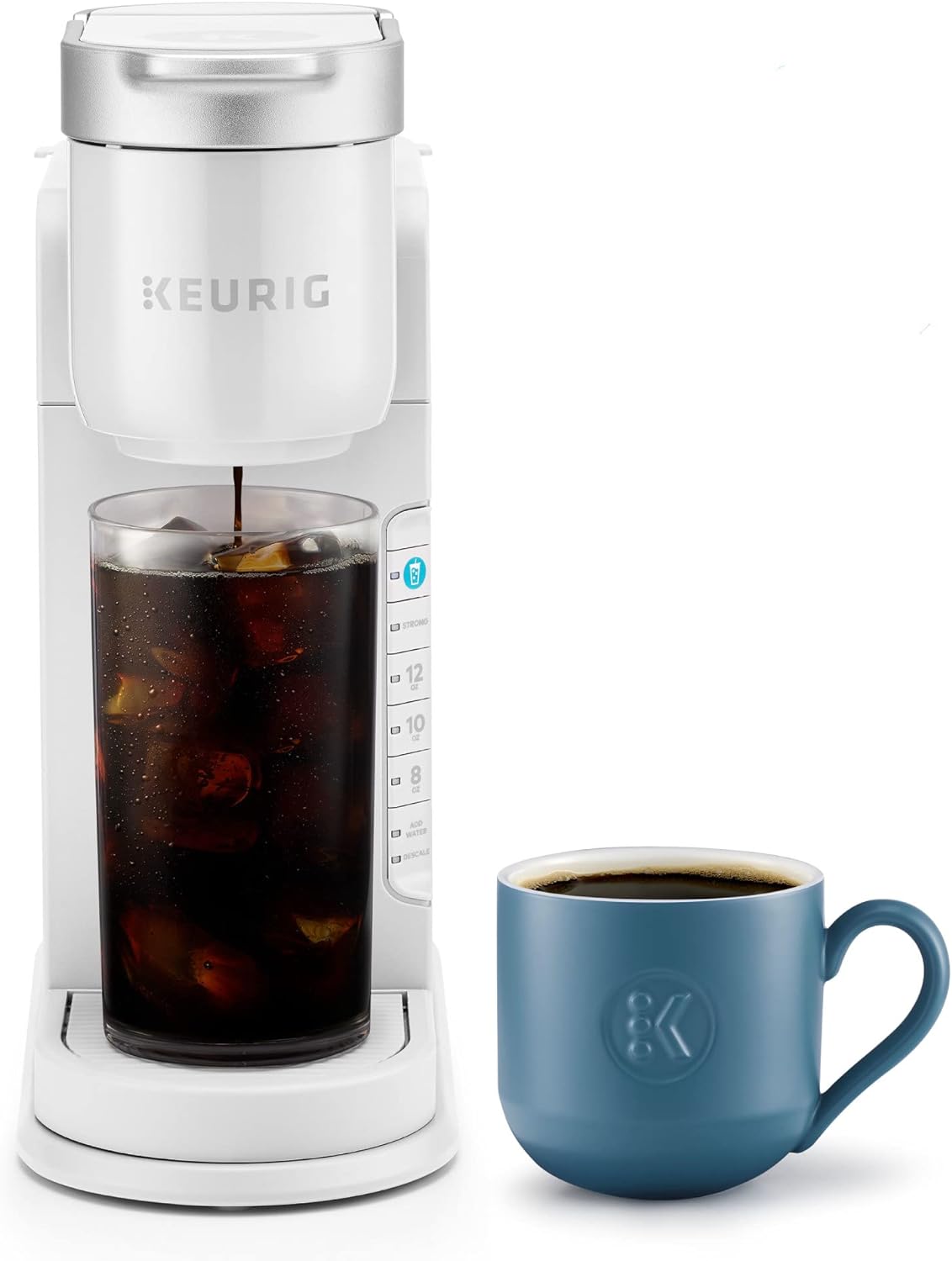 Keurig K-Iced Single Serve Coffee Maker - Brews Hot and Cold - White