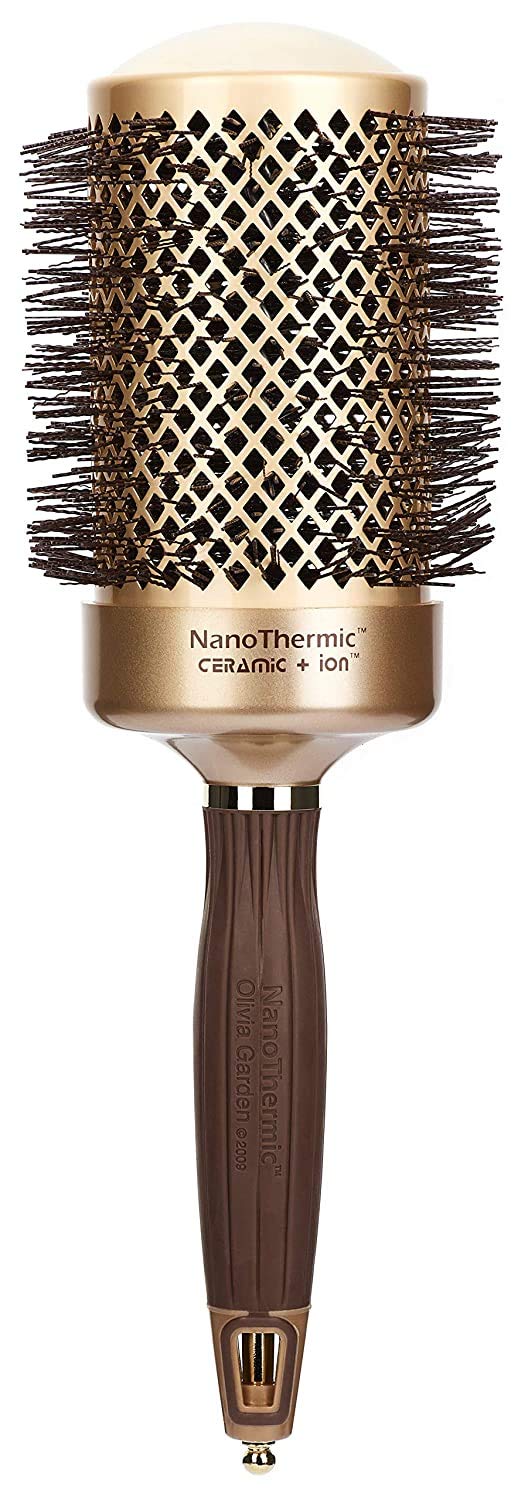 Olivia Garden NanoThermic Ceramic   Ion Round Thermal Hair Brush (not electrical)