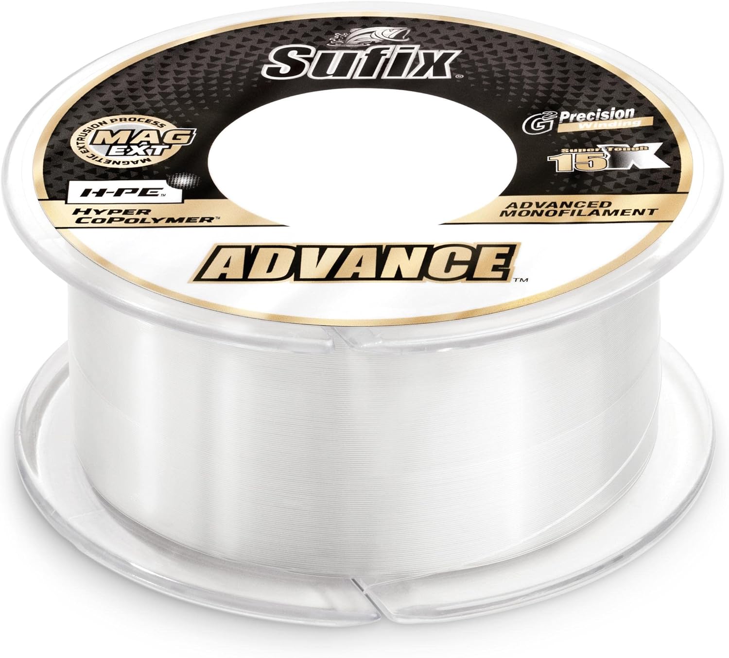 Sufix Advance Clear Monofilament 250-330 Yard Spools