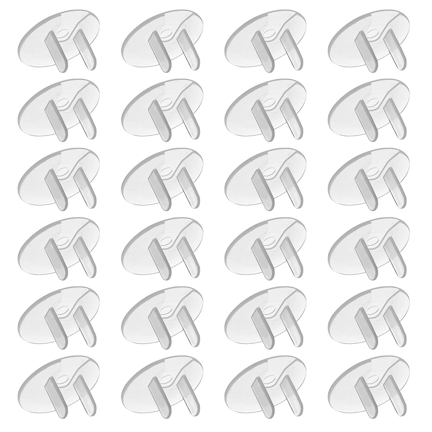 HAWATOUR Outlet Covers, Baby Safety Electrical Plug Covers Durable & Steady, 24 Count