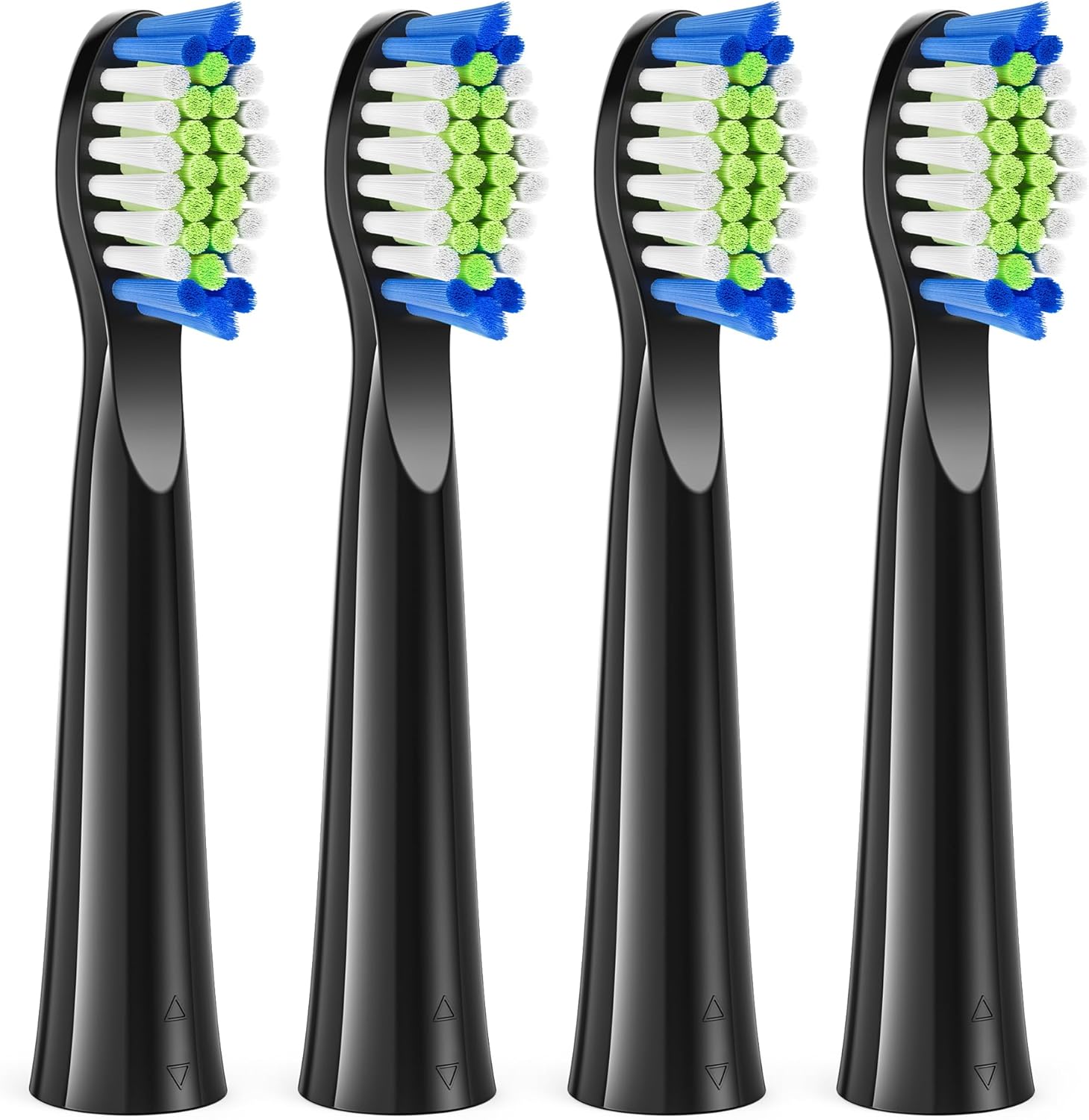 Bitvae D2 Electric Toothbrush Replacement Heads, Sonic Toothbrush Heads Refills, 4 Pack