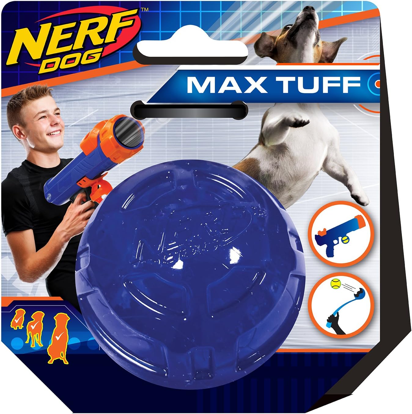 Nerf+Dog+Ultra+Tough+Rubber+Ball+Dog+Toy%2c+Lightweight%2c+Durable+and+Water+Resistant%2c+2.5+Inches%2c+For+Small%2fMedium%2fLarge+Breeds%2c+Single+Unit%2c+Blue
