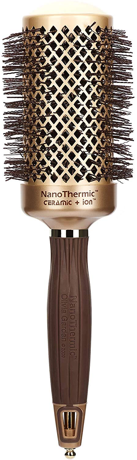 Olivia Garden NanoThermic Ceramic   Ion Round Thermal Hair Brush (not electrical)