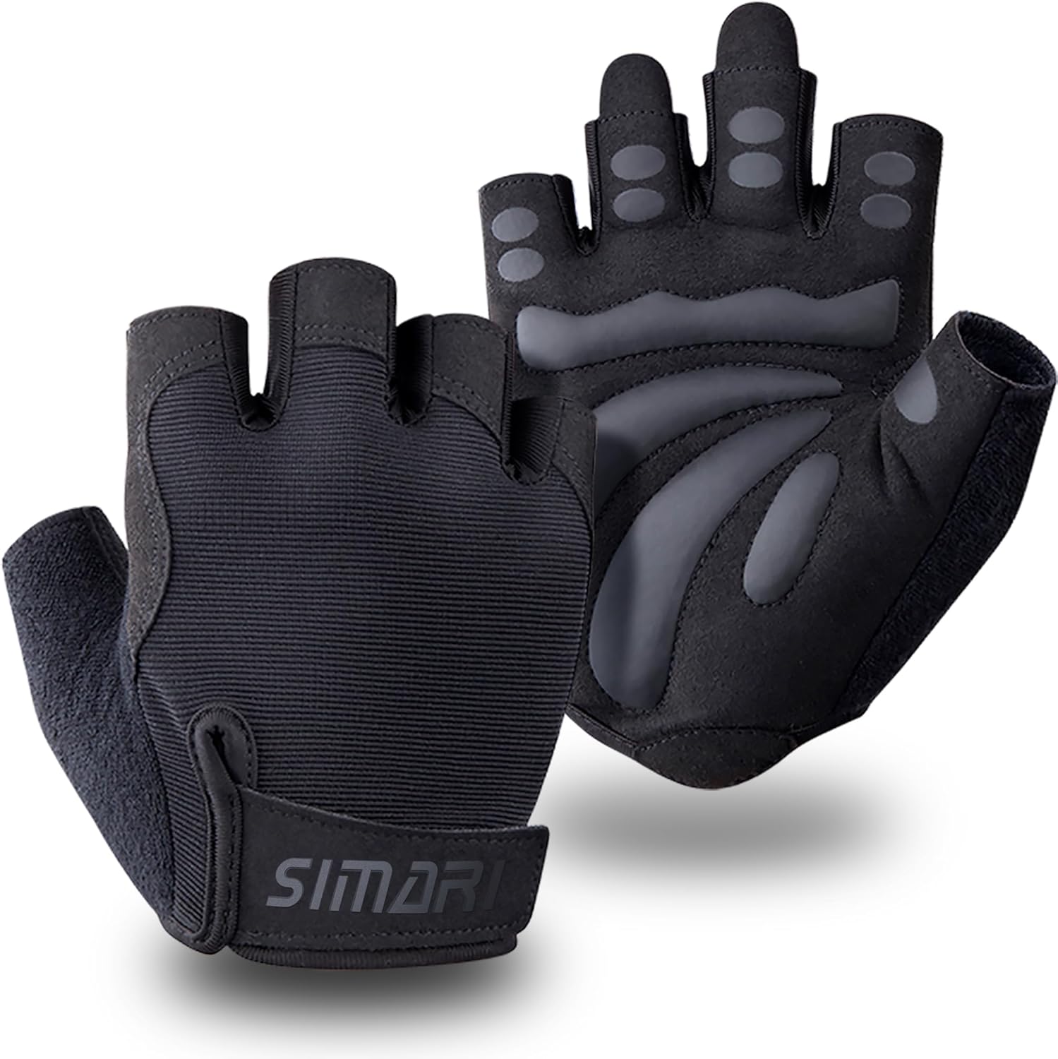 SIMARI Breathable Workout Gloves for Men and Women, Padded Weight Lifting Gloves with Great Grip, Full Palm Protection for Gym Training, Cycling, Weightlifting, Exercise, Crossfit, Climbing