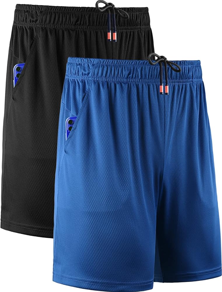 NELEUS Men's 7 inch Running Shorts Athletic Gym Workout Shorts with Pockets