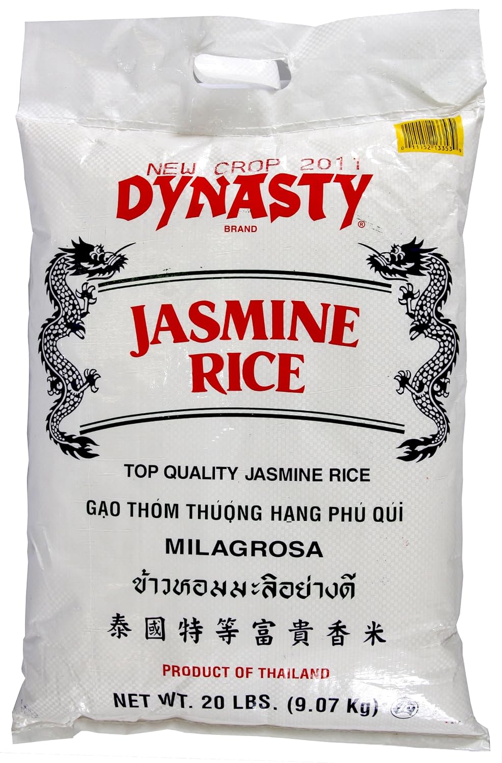 Dynasty Jasmine Rice, 20-Pound