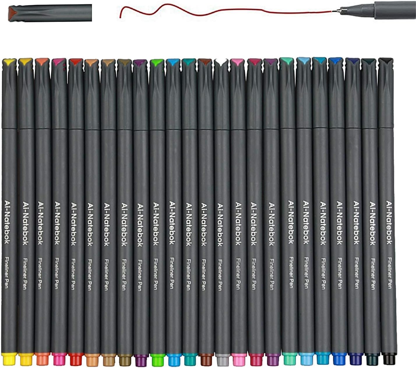 These markers are the best for bullet journaling, planners, or calendars. I love how fine the tip is, how nicely they colors are and THEY DO NOT BLEED at all and I love it! I use these to plan and color coordinate on our planning calendar, and I use them to journal as well. These are absolutely great markers for the price point!