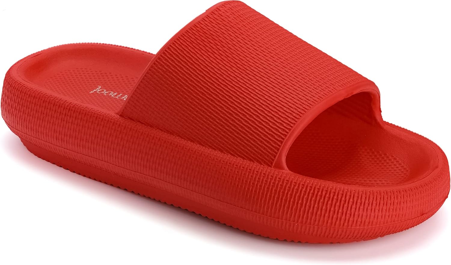 I took these to Florida with me last week, and I am in love. Very cushiony but firm at the same time. The strap around your foot fits perfectly. Great price, Style and comfort.