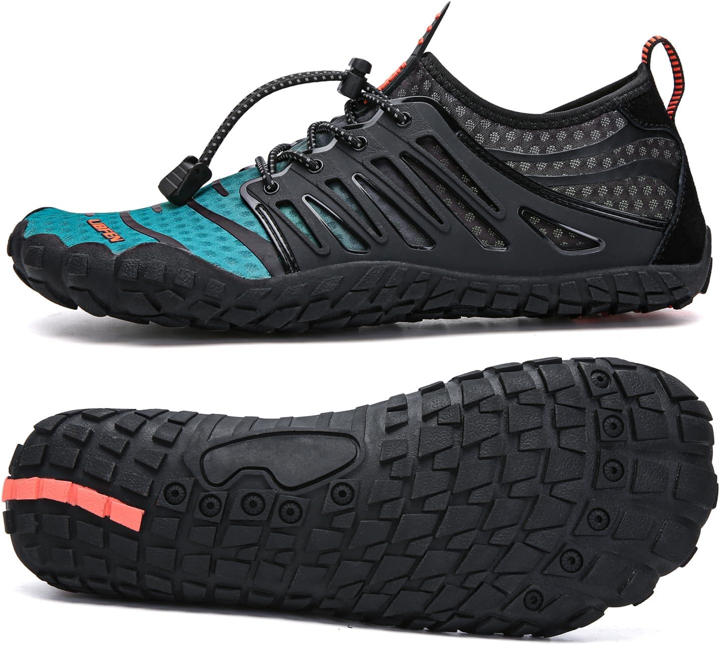 UBFEN Hiking Water Shoes for Men Women Beach Aqua Swim Walking Shoes