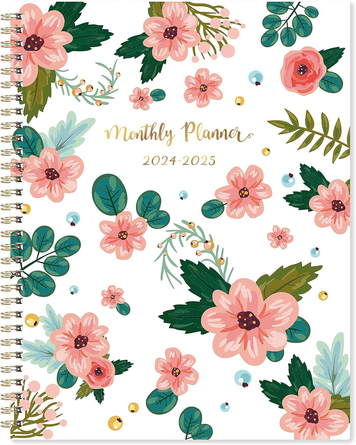 2024-2025 Monthly Planner - Monthly Planner 2024-2025, Jan. 2024 - Dec. 2025, 24 Monthly Tabs & Notes Pages, 9