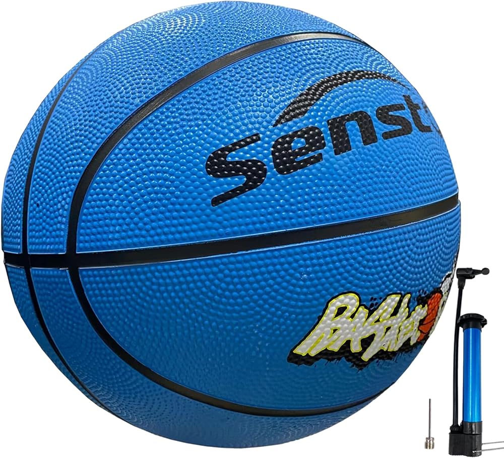 Senston 27.5" Youth Basketball for Kids Junior Children Official Size 5 Basketball Ball School Kids Basketball