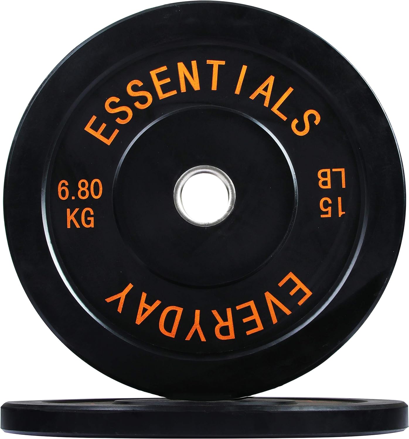 BalanceFrom Color Coded Olympic Bumper Plate Weight Plate with Steel Hub