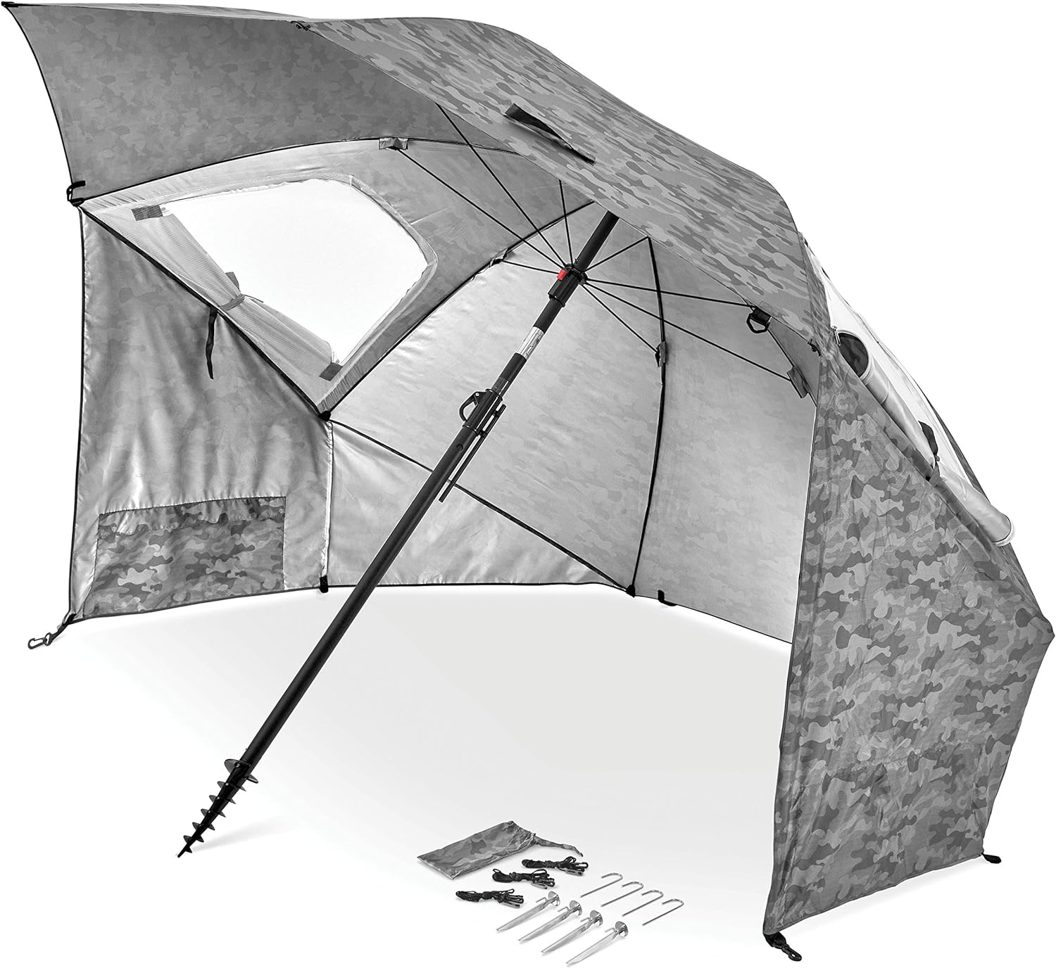 Sport-Brella Premiere UPF 50+ Umbrella Shelter for Sun and Rain Protection (8-Foot)