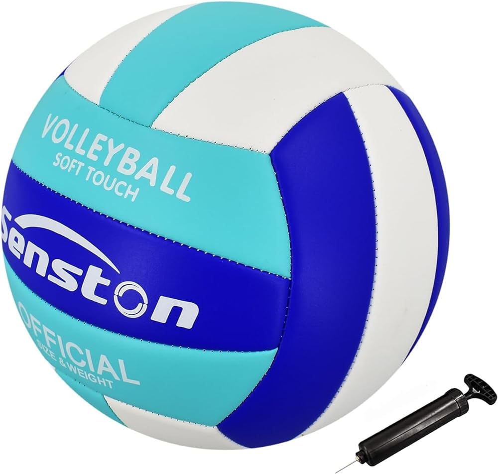 Senston Volleyball Official Size 5 - Waterproof Indoor/Outdoor Soft Volleyball for Kids Youth Adults,Beach Play, Game,Gym,Training