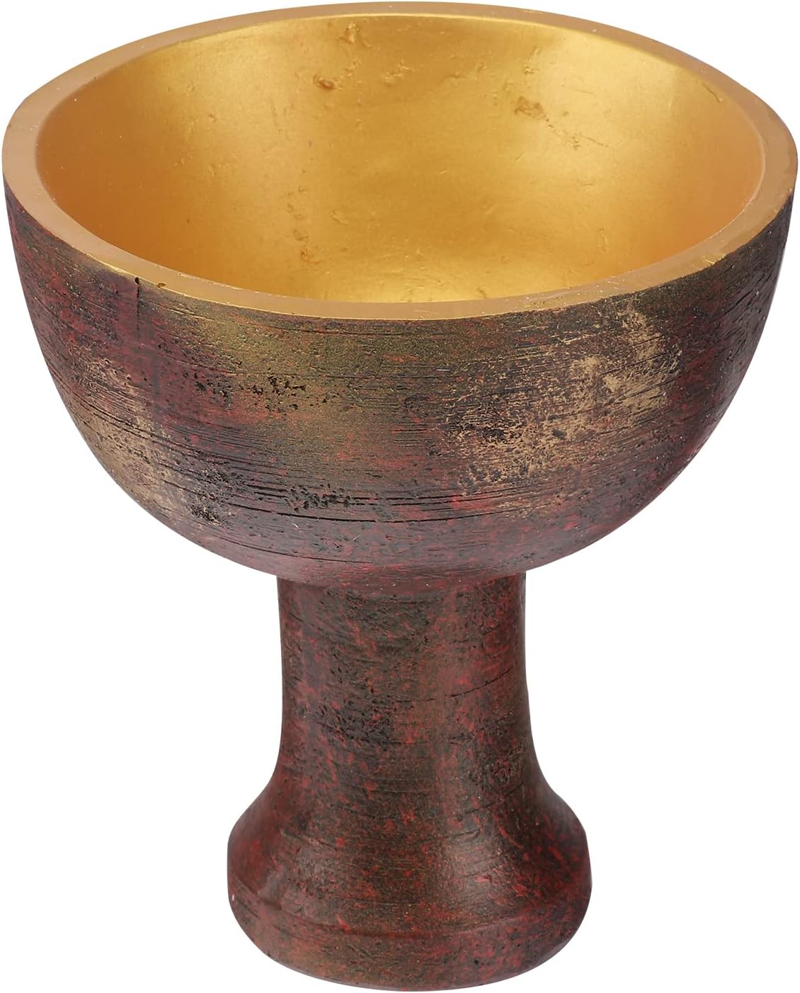 Cabilock Indiana Jones and the Staff of Kings Indiana Jones Holy Cup Resin Gothic Goblet Holy Chalice Christian Chalice Cup Halloween Costume Prop Gifts Golden Dark Red Bau Cua