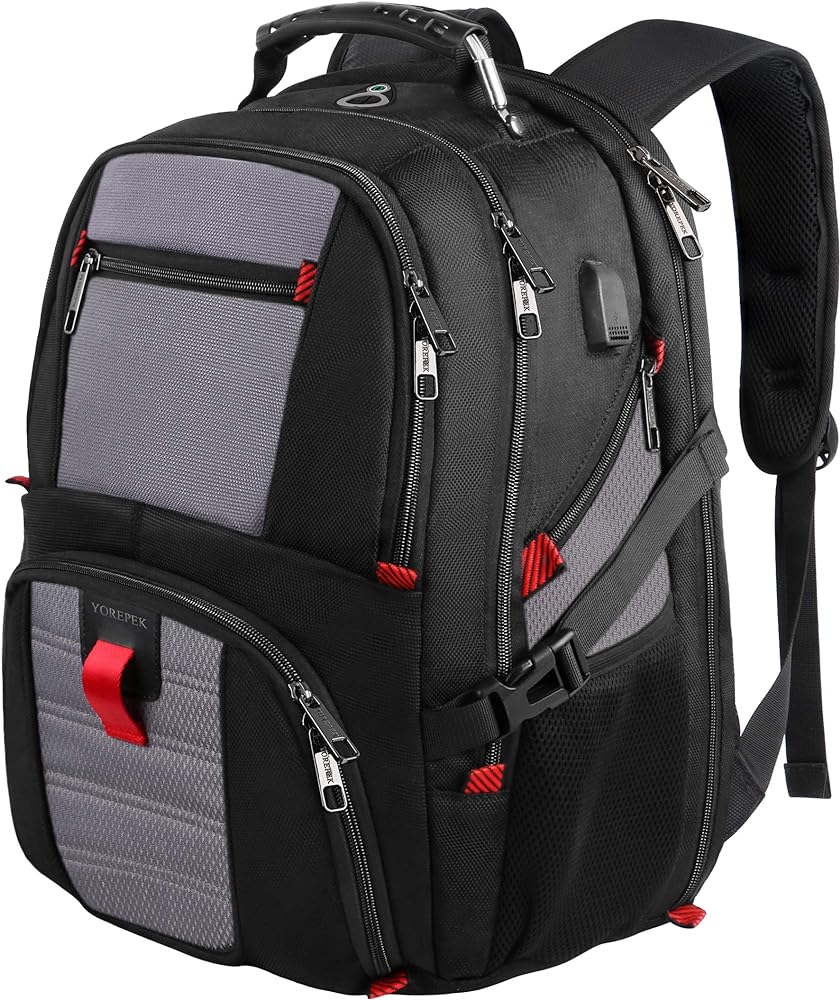 This backpack is an ideal size for a single traveler.  I can fit 4+ days of clothes,  a toiletry bag,  and everything else I need for a longer trip.  It's made of thick material and the zippers are strong.  Dual pockets for water bottles.  Built in wire to attach a power bank.  I took it on a 4 day trip and it worked great.  I will be taking it when I travel the world as a carry on.  Highly recommend for the price.