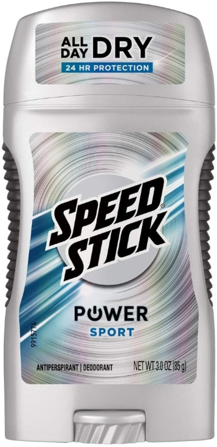 Speed Stick Power Antiperspirant Deodorant, Ultimate Sport 3 oz (Pack of 8)