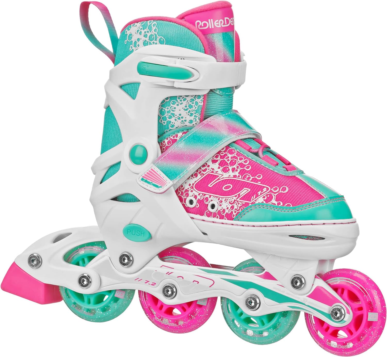 Roller Derby ION 7.2 Girl' Adjustable Inline Skates