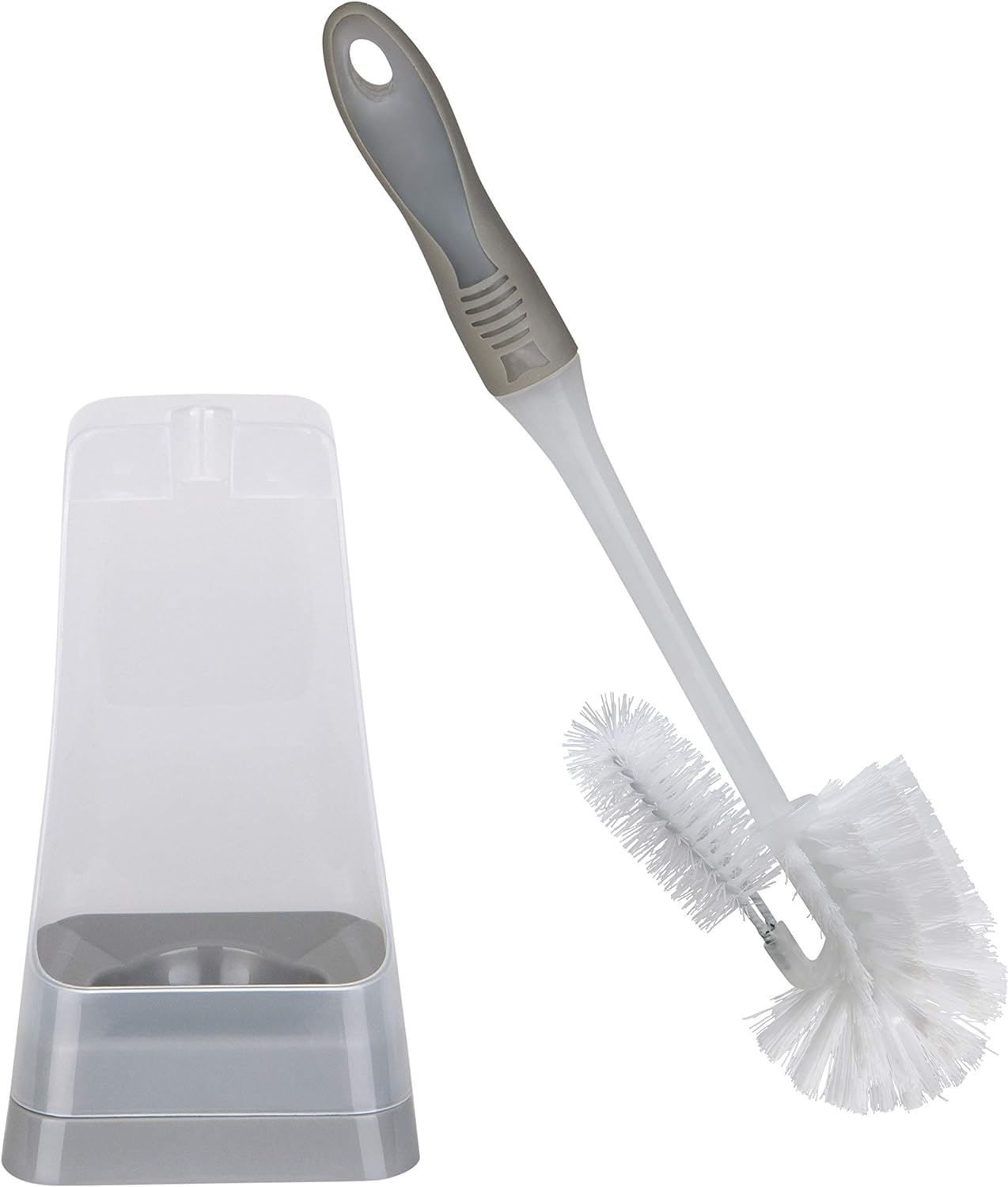 Bath Bliss Square Toilet Bowl Brush and Holder