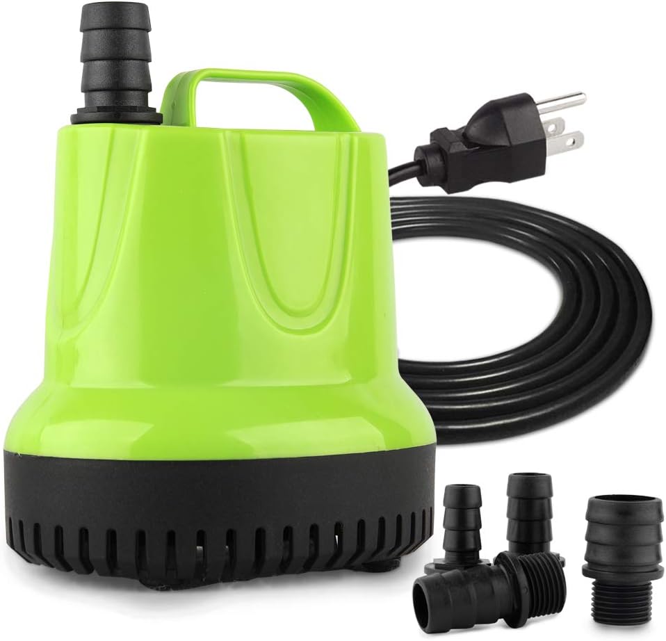 FREESEA 660 GPH 40W Submersible Water Pump for Pond Aquarium Hydroponics Fish Tank Fountain Waterfall