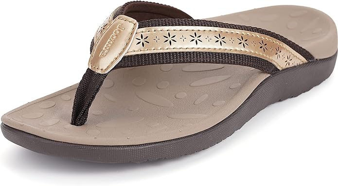 Love these sandals, very comfortable with the straps and great arch support. I have 2 pairs of them in blue and white.