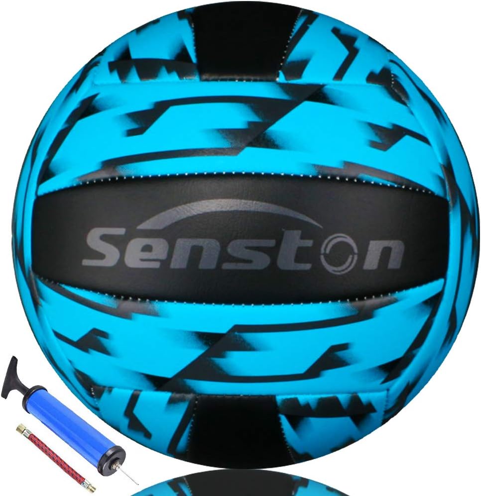 Senston Volleyball Official Size 5 - Waterproof Indoor/Outdoor Soft Volleyball for Kids Youth Adults,Beach Play, Game,Gym,Training