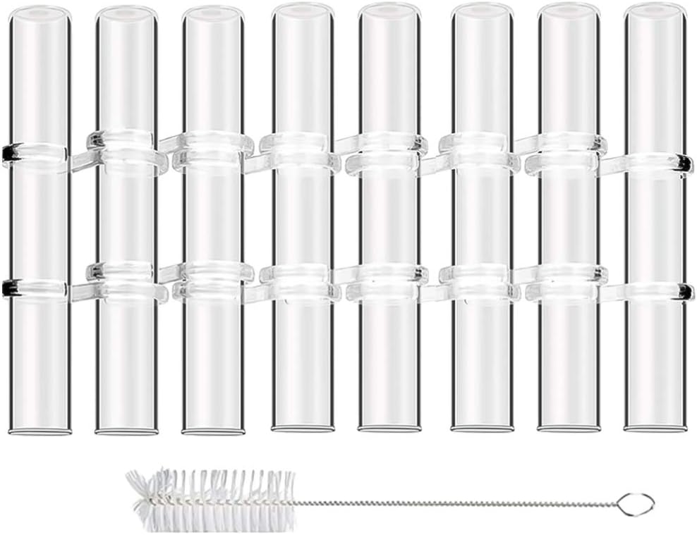 Hinged Test Tube Flower Vase: Plant Propagation Tubes Hinged Flower Vase Hydroponic Plant Vase Transparent Aquatic Plant Flower Container for Home Office