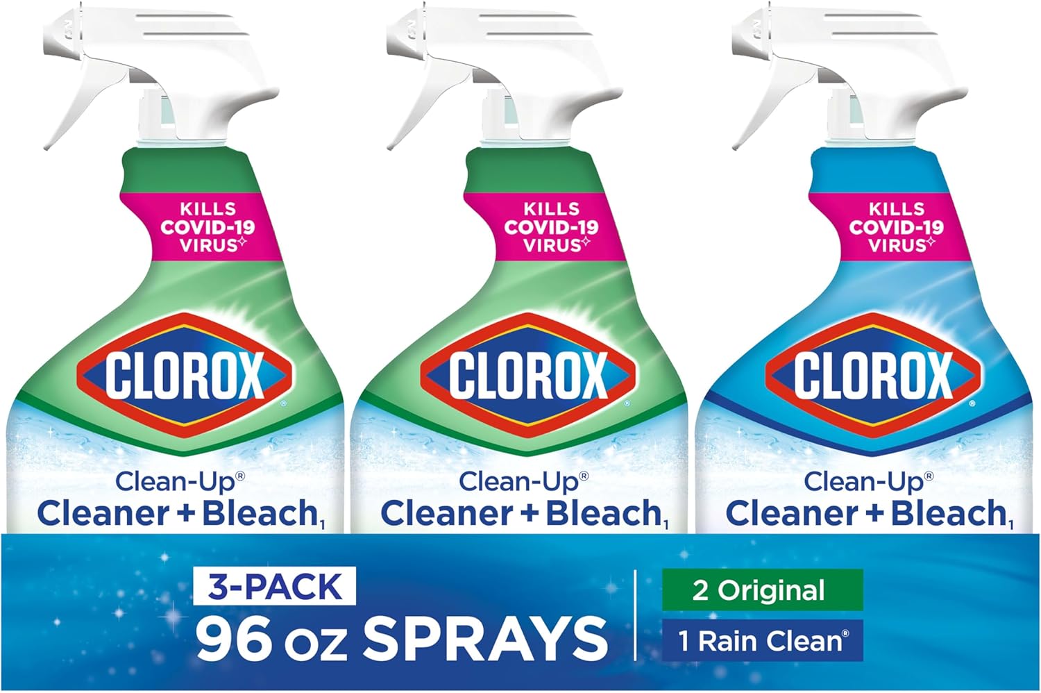 Clorox Clean-Up Cleaner   Bleach1 Value Pack, Household Essentials, 32 Fl Oz Each, Pack of 3