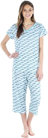 Sleepyheads Women' Sleepwear Cotton Short Sleeve Pajama Set