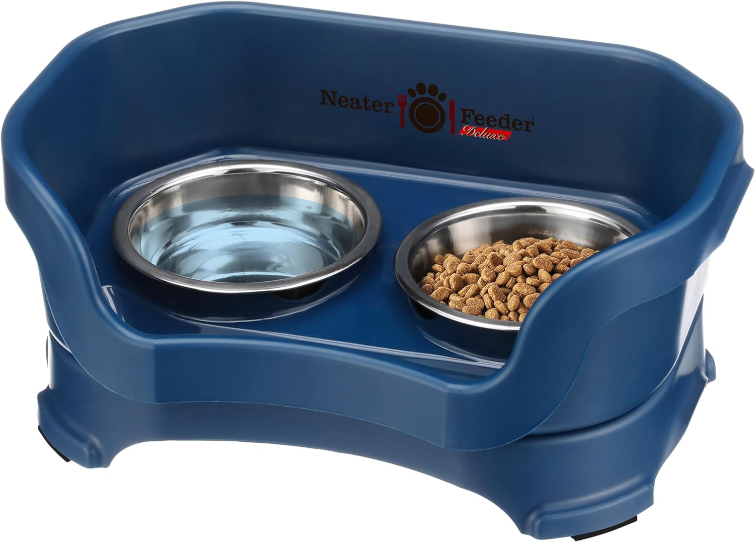 Neater Pet Brands - Feeder - Deluxe Model - Mess-Proof Dog Bowls