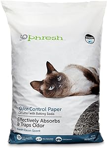 So Phresh Odor Control Paper Pellet Cat Litter, 25 lbs.