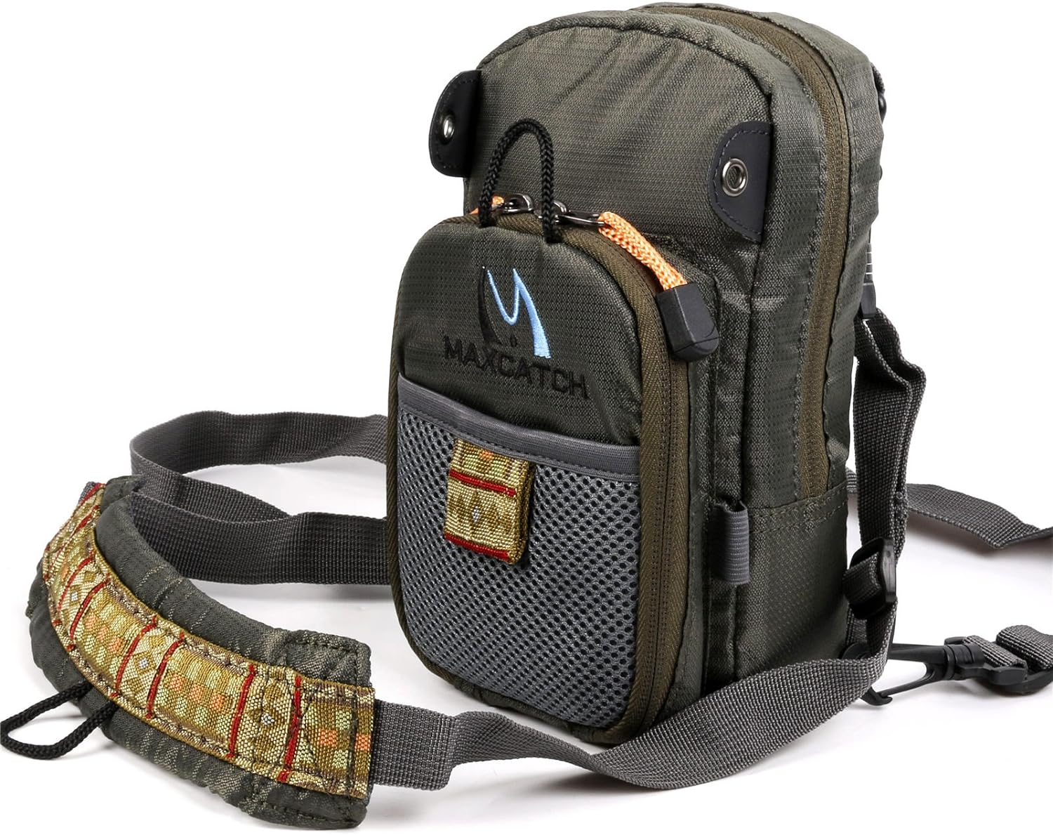 M MAXIMUMCATCH Maxcatch Fly Fishing Chest Bag Lightweight Chest Pack Fly Fishing Pouch