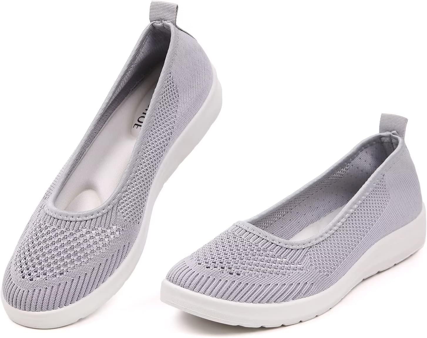 MUSSHOE Walking Shoes Women Breathe Mesh Slip On Sneakers Women Comfortable Lightweight