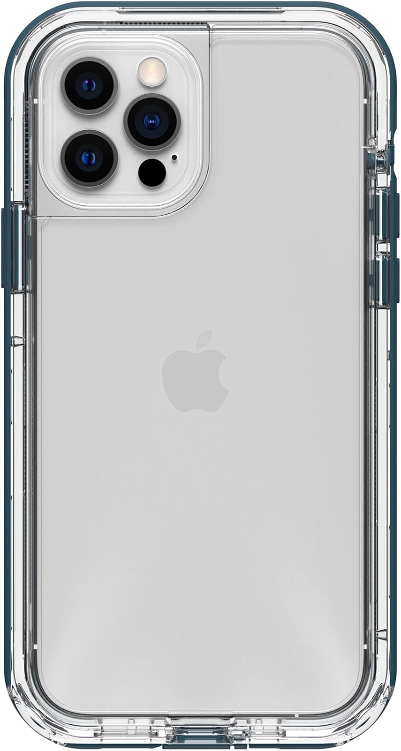 LifeProof Next Series Case for iPhone 12 & iPhone 12 Pro (Only) - Non-Retail Packaging - Clear Lake (Clear/Corsair)