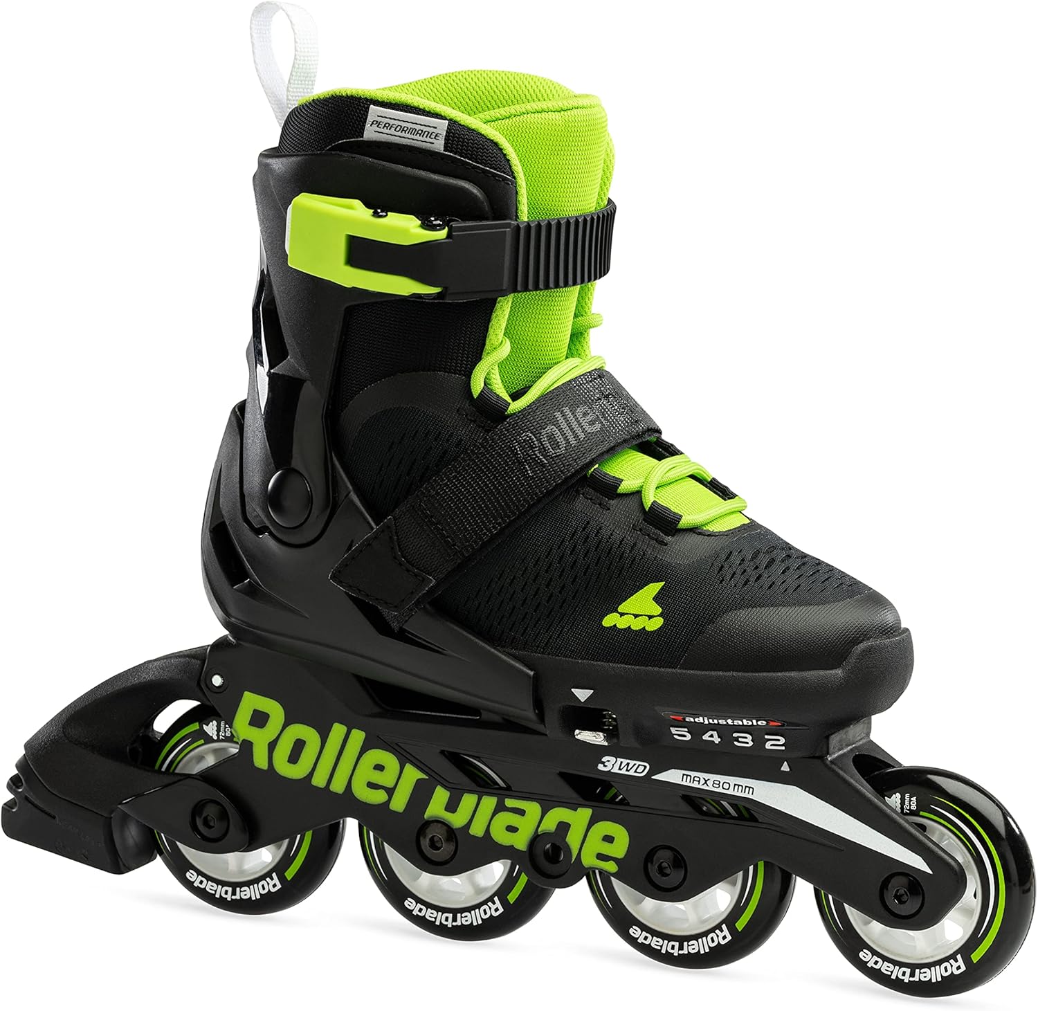 Rollerblade Microblade Kids Adjustable Fitness Inline Skate