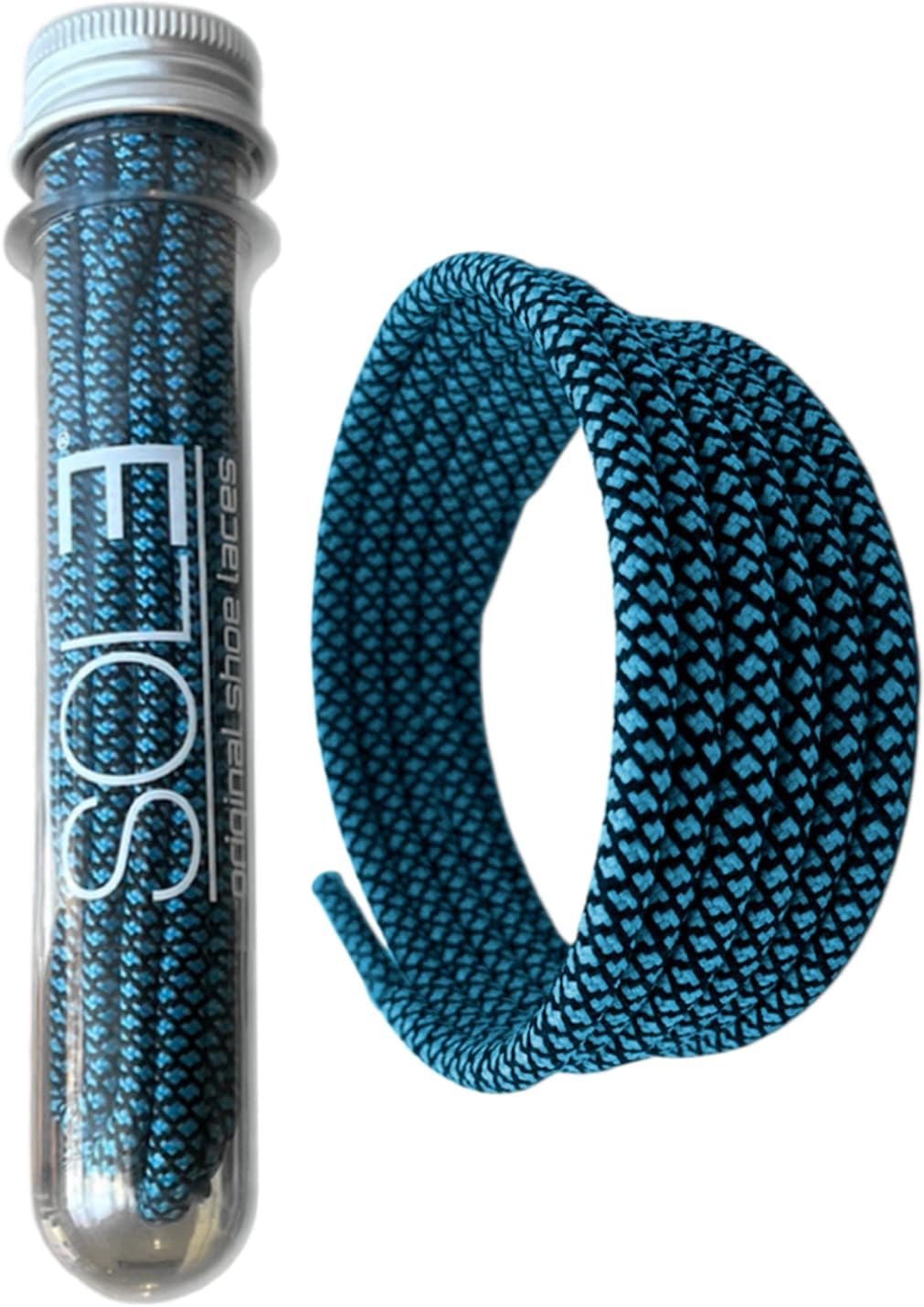 SOL3 Premium Rope Laces - Round Shoelaces for Sneakers, Boots & Shoes