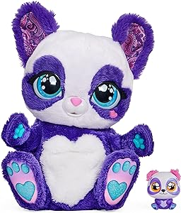 Interactive Panda-Roo Plush Toy with Mystery Baby-Roo Surprise - Over 150 Sounds & Actions, 10  Engaging Games, Songs, Boosts Imagination & Creativity for Girls Ages 5 