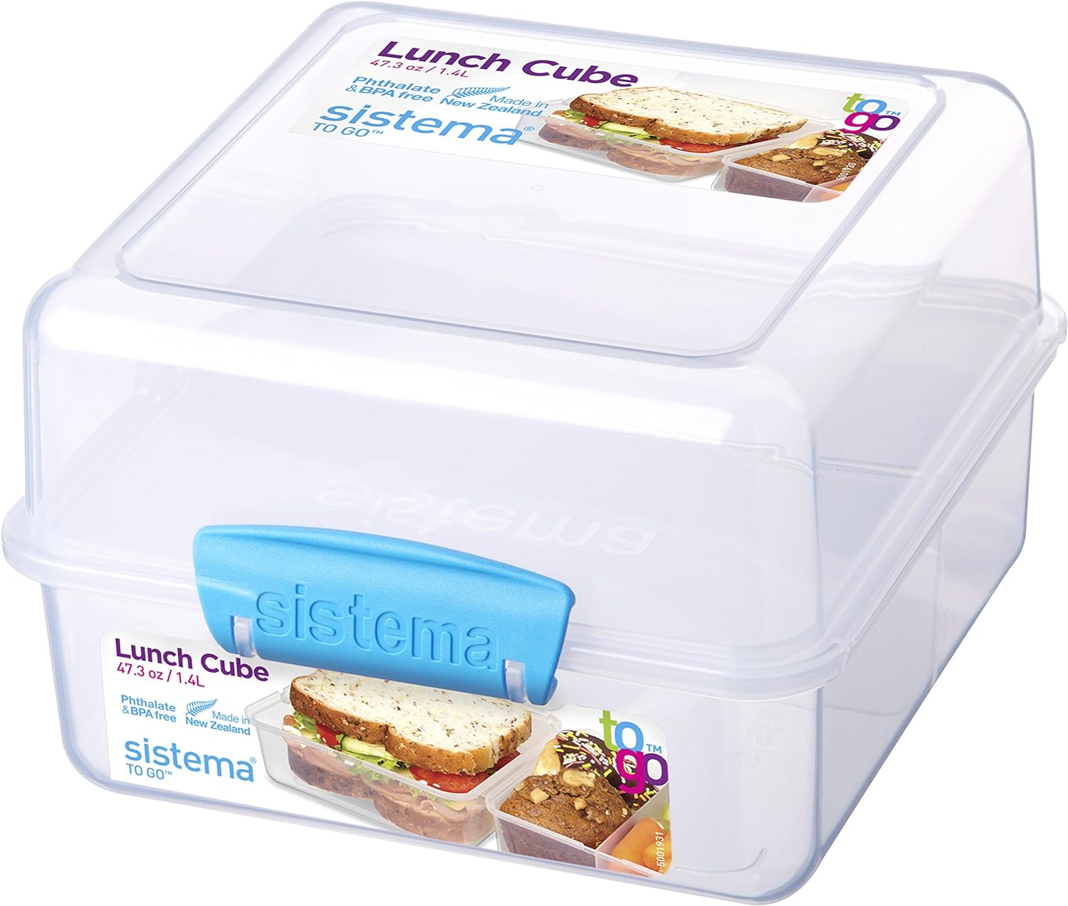 Sistema+To+Go+Collection+Lunch+Cube+Compact+Food+Storage+Container