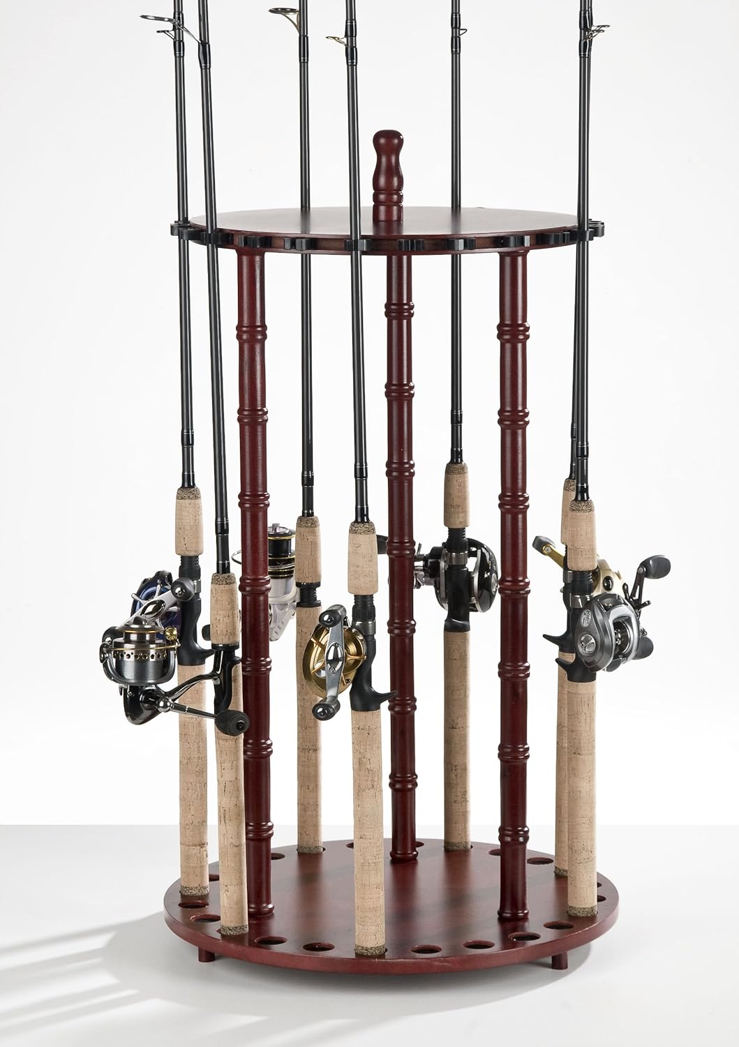 Old Cedar Outfitters Round Rack Fishing Rod Holders