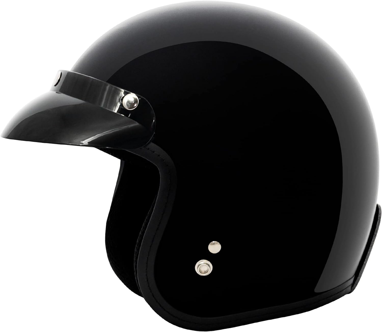 VCAN V85C 3/4 Open Face Motorcycle Helmet DOT Approved