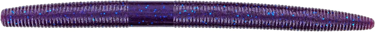 Yamamoto Gary 5 SENKO PURPLE PEARL W/ SMALL BLUE FLAKE (10 PACK)