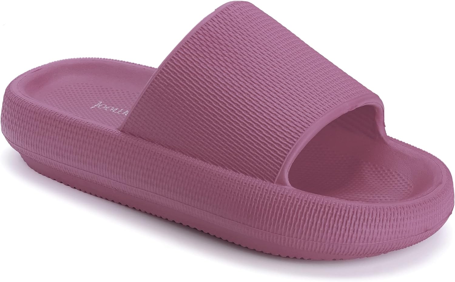 I took these to Florida with me last week, and I am in love. Very cushiony but firm at the same time. The strap around your foot fits perfectly. Great price, Style and comfort.