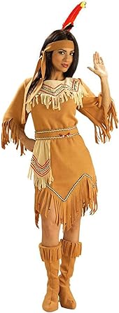 Forum Novelties womens Native American Maiden Adult Sized Costumes, Brown, Standard US