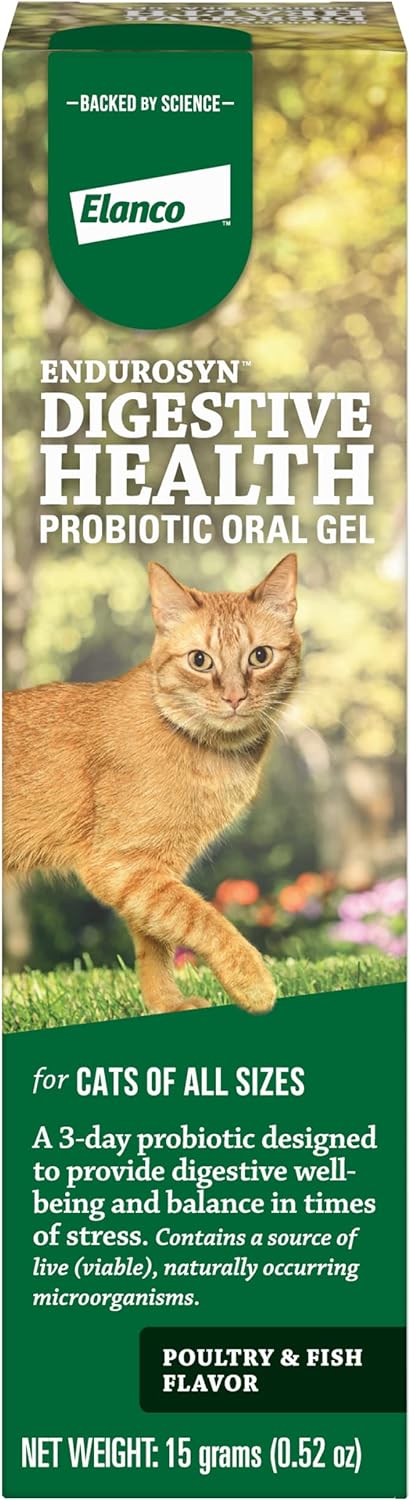 Elanco Endurosyn Probiotic Oral Gel for Cats, 15 gm