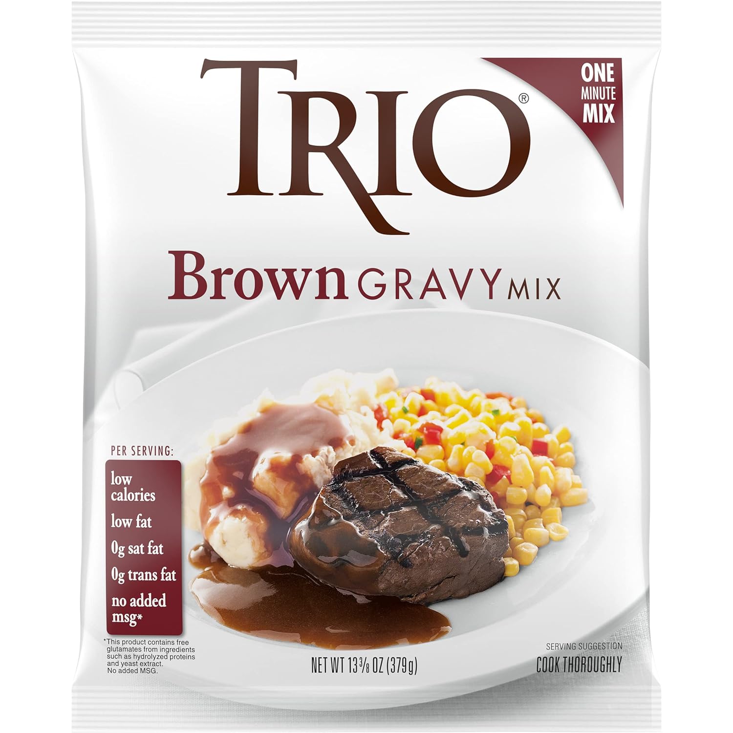 Perfect for when you need gravy for something that did not make its own gravy, such as meatloaf. I will also use this to top hot roast beef sandwiches made with deli roast beef (for a quick, hot meal). I like that you dont have to make the whole bag all at once.