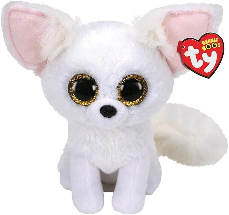 Ty UK Ltd 2005069 Phoenix Fox - Beanie Boos Stuffed Animal, Multicoloured, 15cm