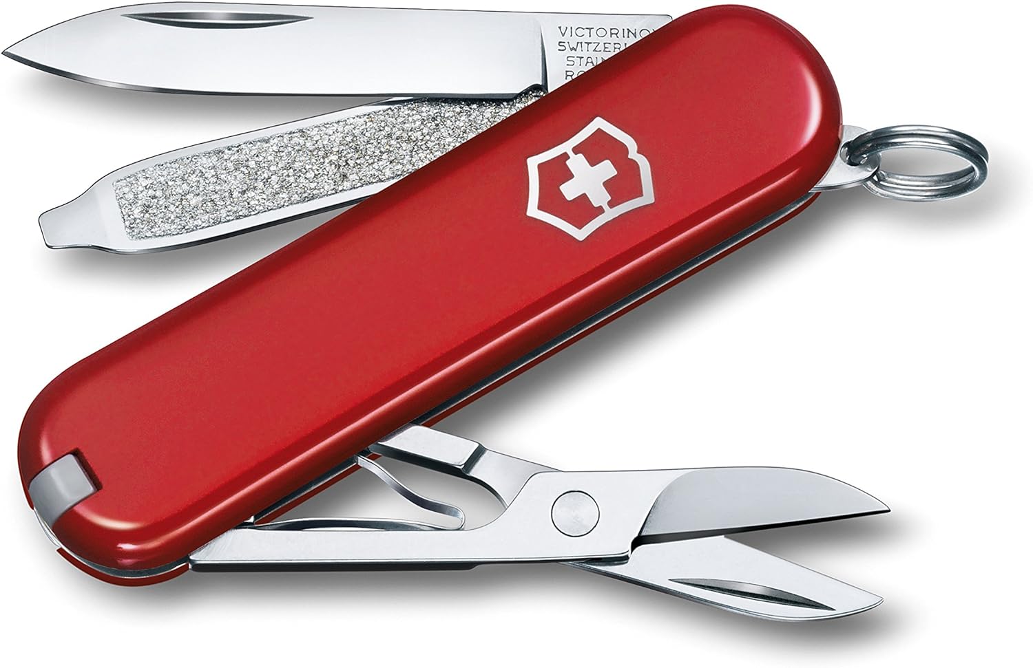 Victorinox Swiss Army Classic SD Pocket Knife, Red