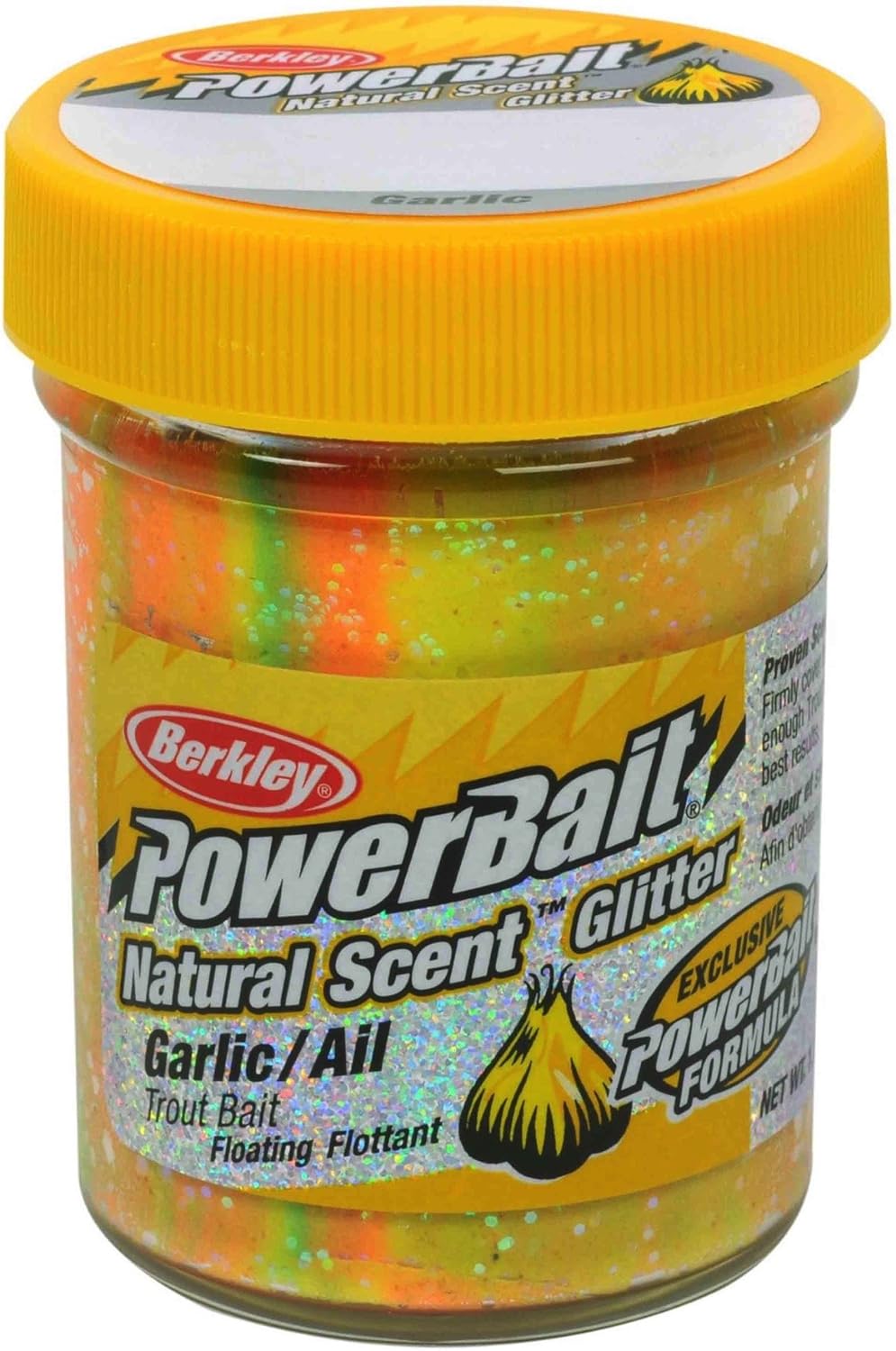 Berkley Berkley PowerBait Natural Glitter Trout Fishing Dough Bait